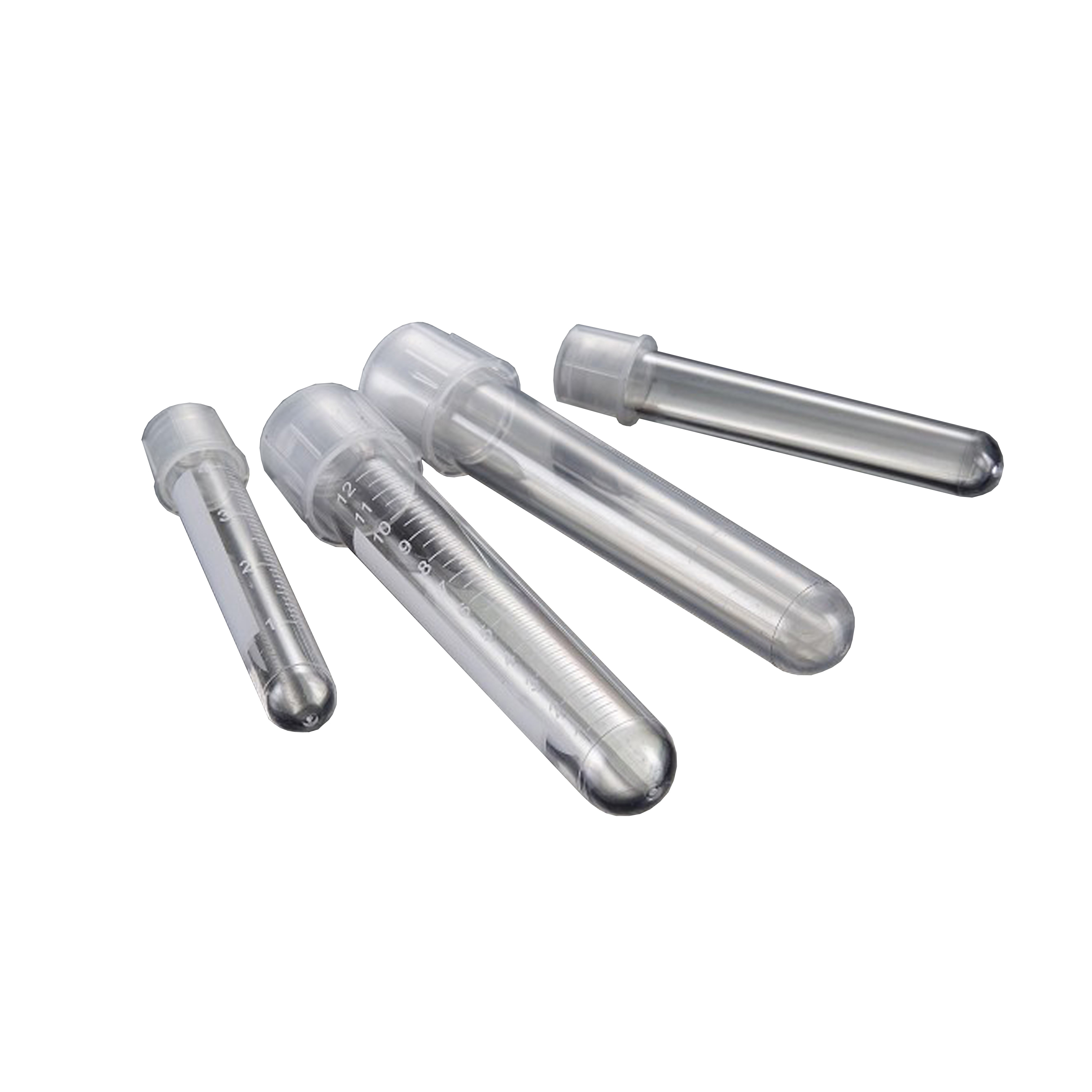 Rose Tube, 14mL, 17 x 100mm PP w/cap, 25/bag, sterile, 1000/cs