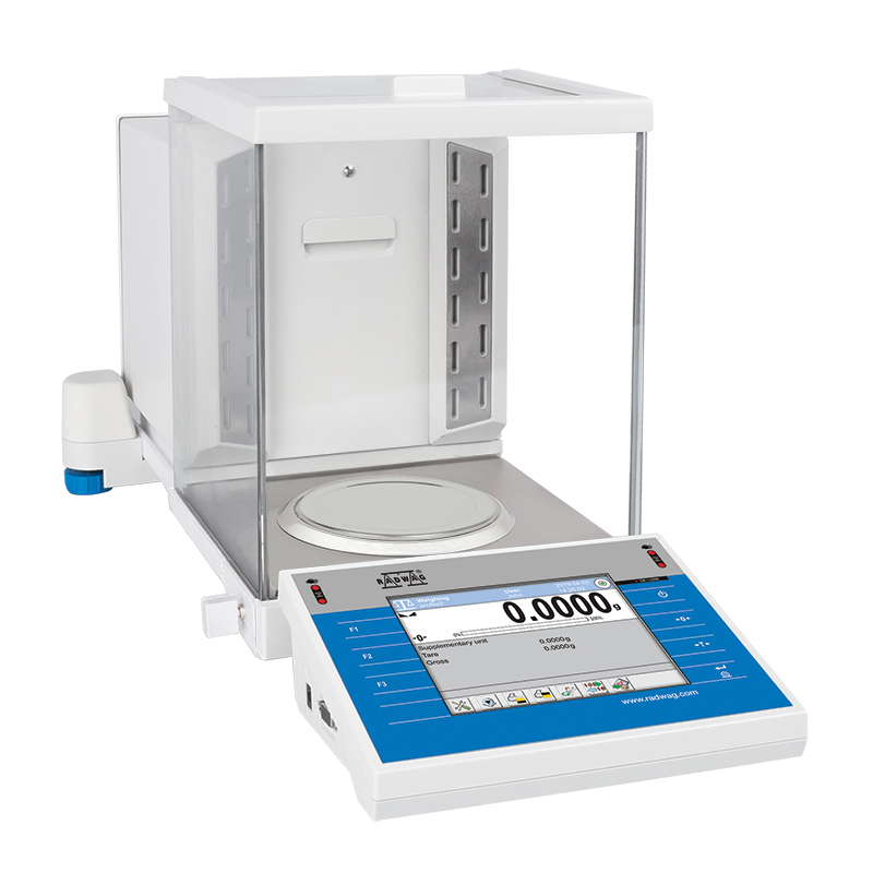 RADWAG XA 220.4Y.A Plus Analytical Balance, 220 g, 10 mg, 0.1 mg