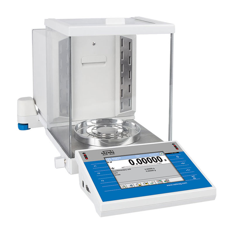 RADWAG XA 52.4Y.A PLUS Analytical Balance, 52 g, 1 mg, 0.01 mg