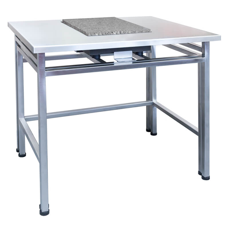 RADWAG SAL/H Antivibration Table, Stainless Steel40 kg, 770 x 650, 815 mm