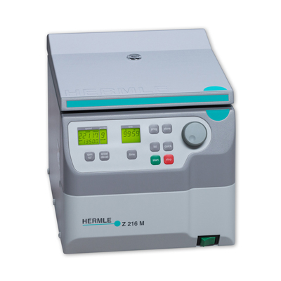 HERMLE Z216 M Micro Centrifuge, 5500 RPM/2 000 xg,115V