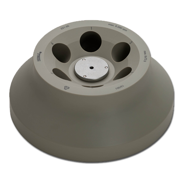 HERMLE 6 x 50 mL Conical Fixed Angle Rotor for Z287-A